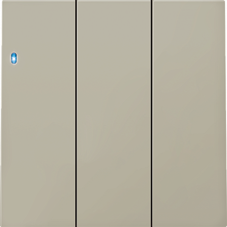 Клавиша 3-я с подсветкой, матовый кашемир. Donel R98, DA28335