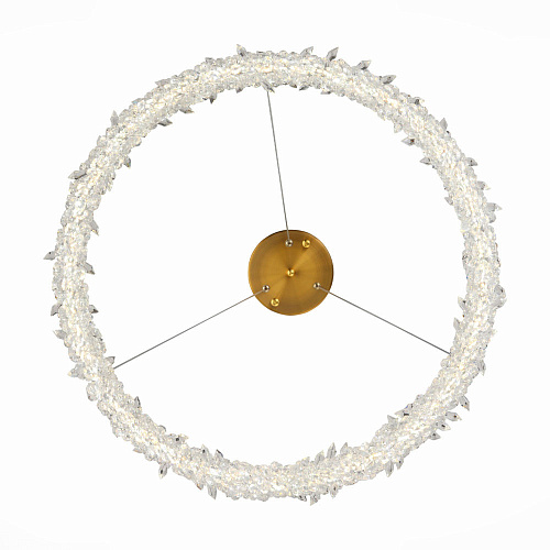 Люстра подвесная LED 1*58W 3000К-6500K SL6105.203.01 золото Lucchero ST-Luce