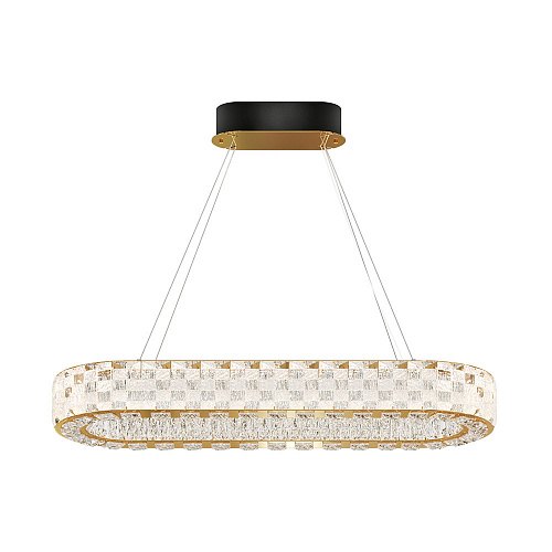 Подвесной светодиодный светильник 56W 3000K MOD336PL-L130G3K золото Castello Modern Maytoni