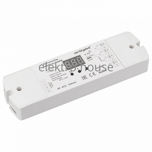 Контроллер-регулятор цвета RGBW Arlight SMART-K SMART-K5-RGBW (12-36V, 4x700mA) 023004